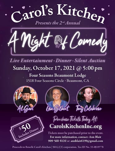 Comedy Night Info